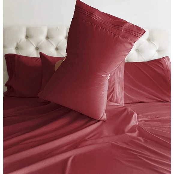 Split King Size Sheet Set - 7 Piece Set - Hotel Luxury Bed Sheets - Picture 4 of 11